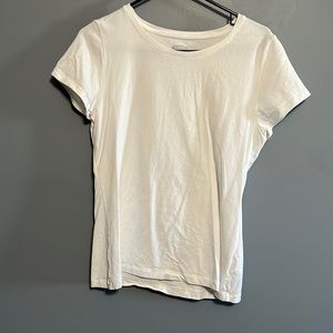 Basic white tee